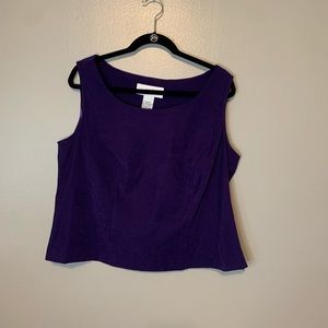 ‼️2/$18‼️ Sagharbor purple Tank